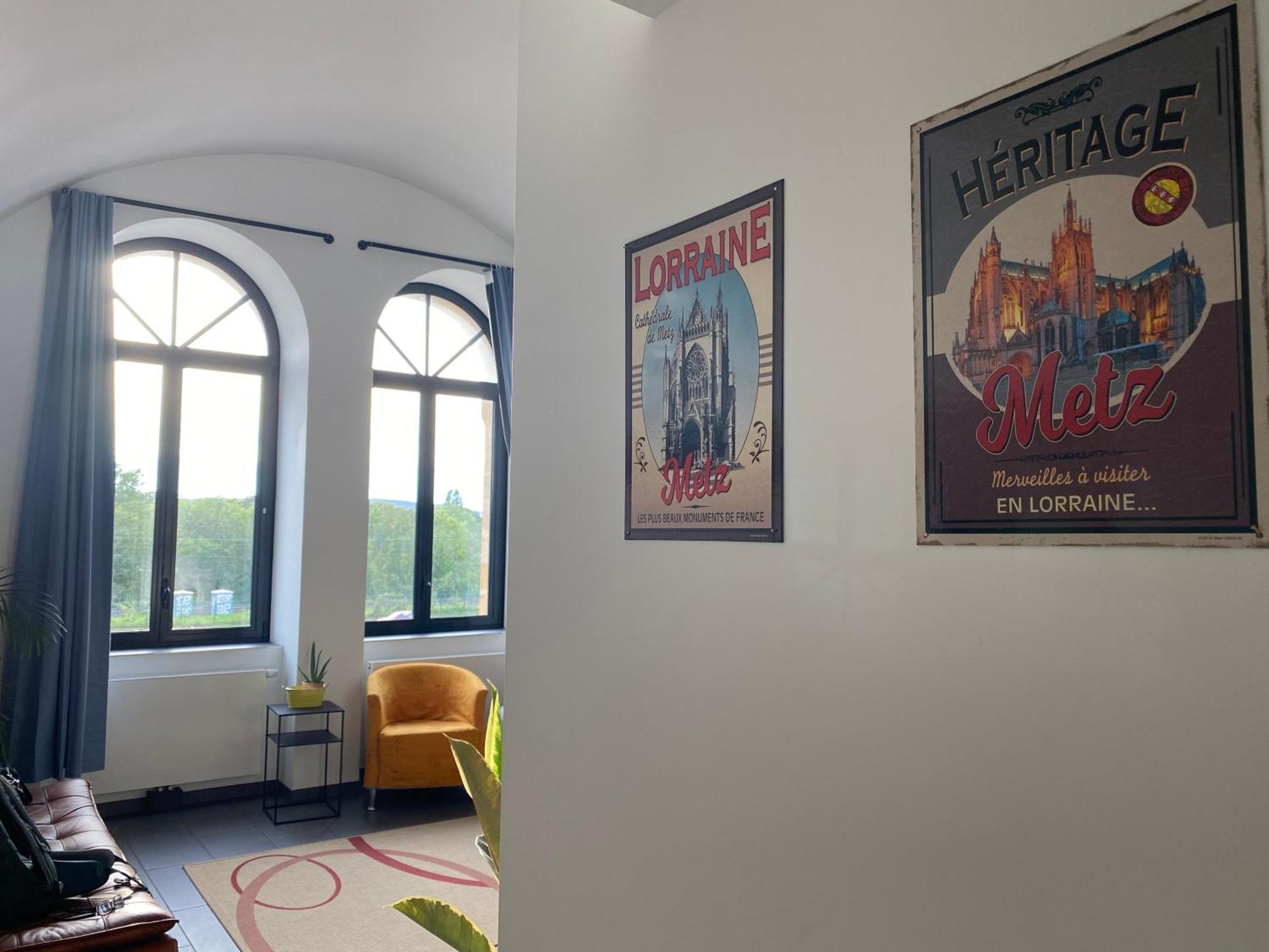 Luxury Loft Metz Apartment Bagian luar foto