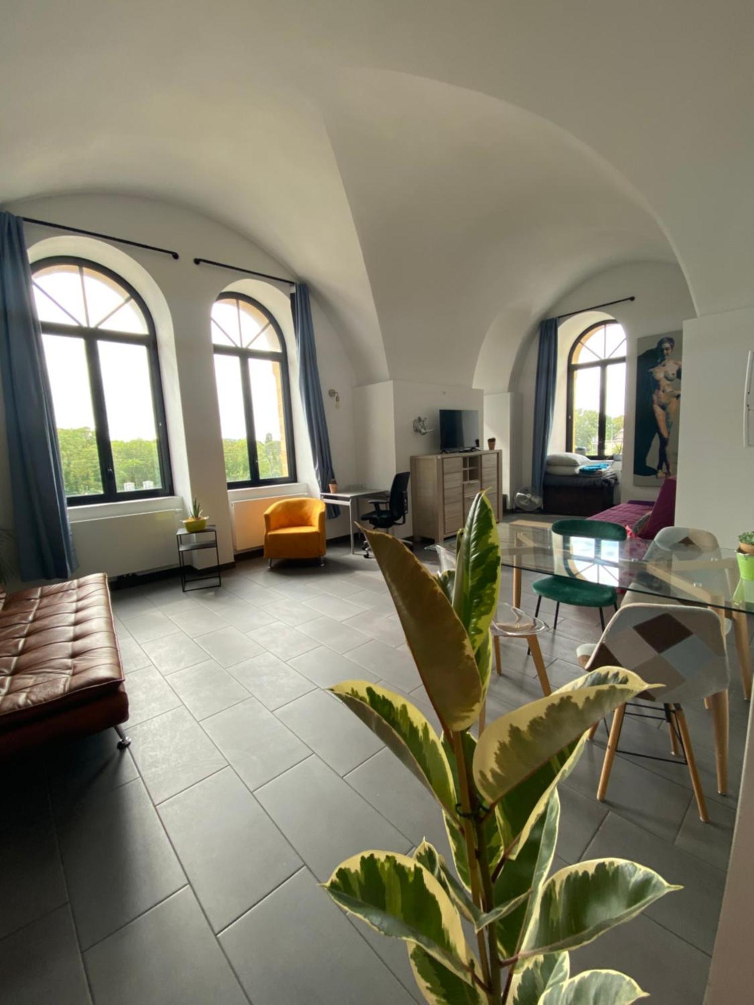 Luxury Loft Metz Apartment Bagian luar foto